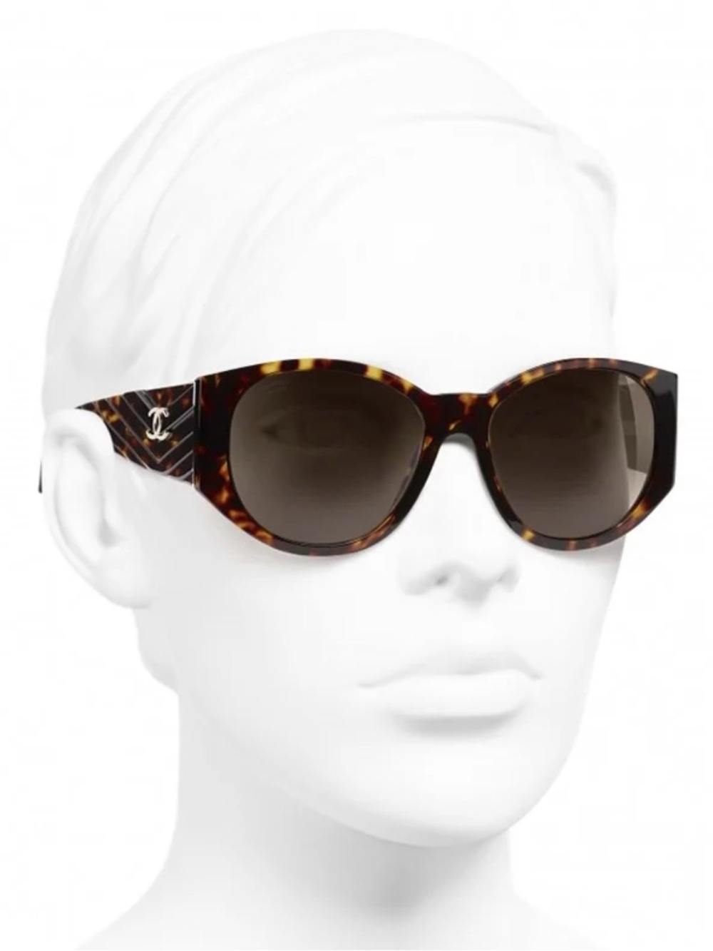 CHANEL Tortoiseshell Sunglasses - Brown Gradient Lenses